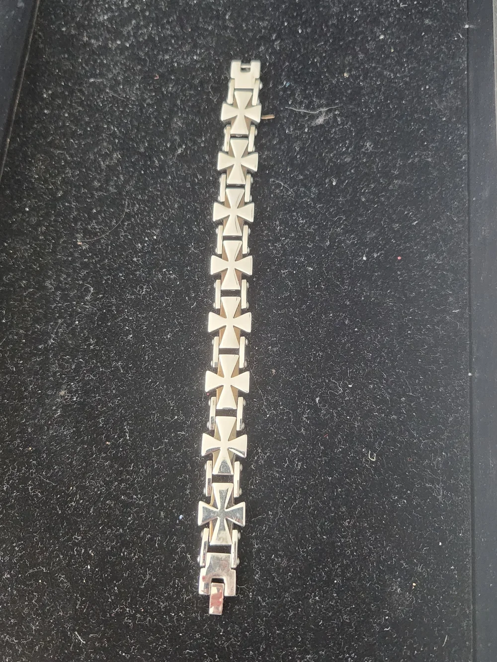 Men's Reversable Cross Bracelet
